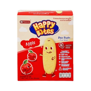 NAMCHOW HAPPY BITES Rice Rusks Apple Flavor 50 g.