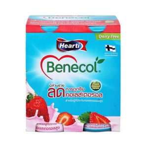 BENECOL Dietary Supplement Drink Strawberry Flavor 70 ML Pack 4