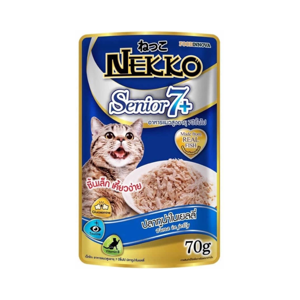 NEKKO Senior 7+ Cat Food Tuna in Jelly 70 g.