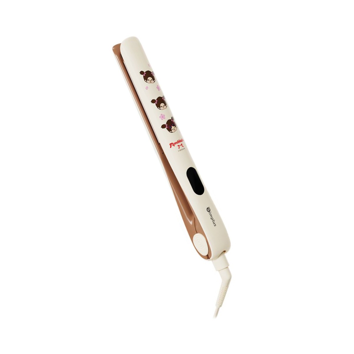 ซิมพลัส เครื่องหนีบผมไฟฟ้า รุ่น ZFBA010CBBC-MC สีน้ำตาลครีม_1