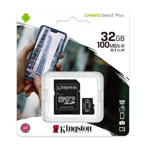 คิงส์ตัน Micro SD การ์ด รุ่น CANVAS SELECT PLUS 32 GB_thumbnail