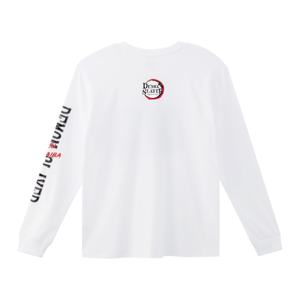 ดาบพิฆาตอสูร เสื้อยืดแขนยาวพิมพ์ลาย สำหรับผู้ชาย รุ่น FFIM25Q3YM005 สีขาว_thumbnail_1