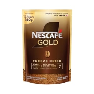 Nescafe Gold Premium Instant Coffee Doy Pack 160g.
