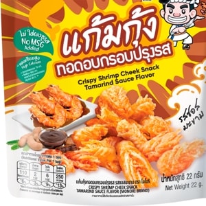โมโนริ แก้มกุ้งทอดอบกรอบปรุงรส รสซอสมะขาม 22 ก._thumbnail_1