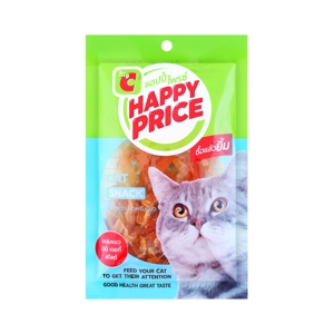 BIG C HAPPY PRICE Cat Treat Mini Jerky Slice 25 g.