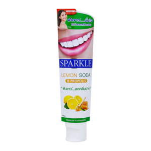 Sparkle White Lemon Soda Toothpaste Tube 100g.