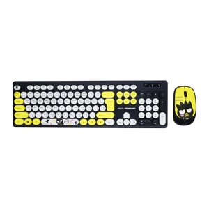 แอนิเทค ชุดเมาส์คีย์บอร์ดไร้สาย แบดแบตซ์มารุ รุ่น XO-PA813-BK สีดำ_thumbnail_1