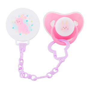 เบสิโค หัวนมยางดูดเล่นชนิดหัวแบนพร้อมสายหนีบ รุ่น XB0050 คละแบบ_thumbnail_5