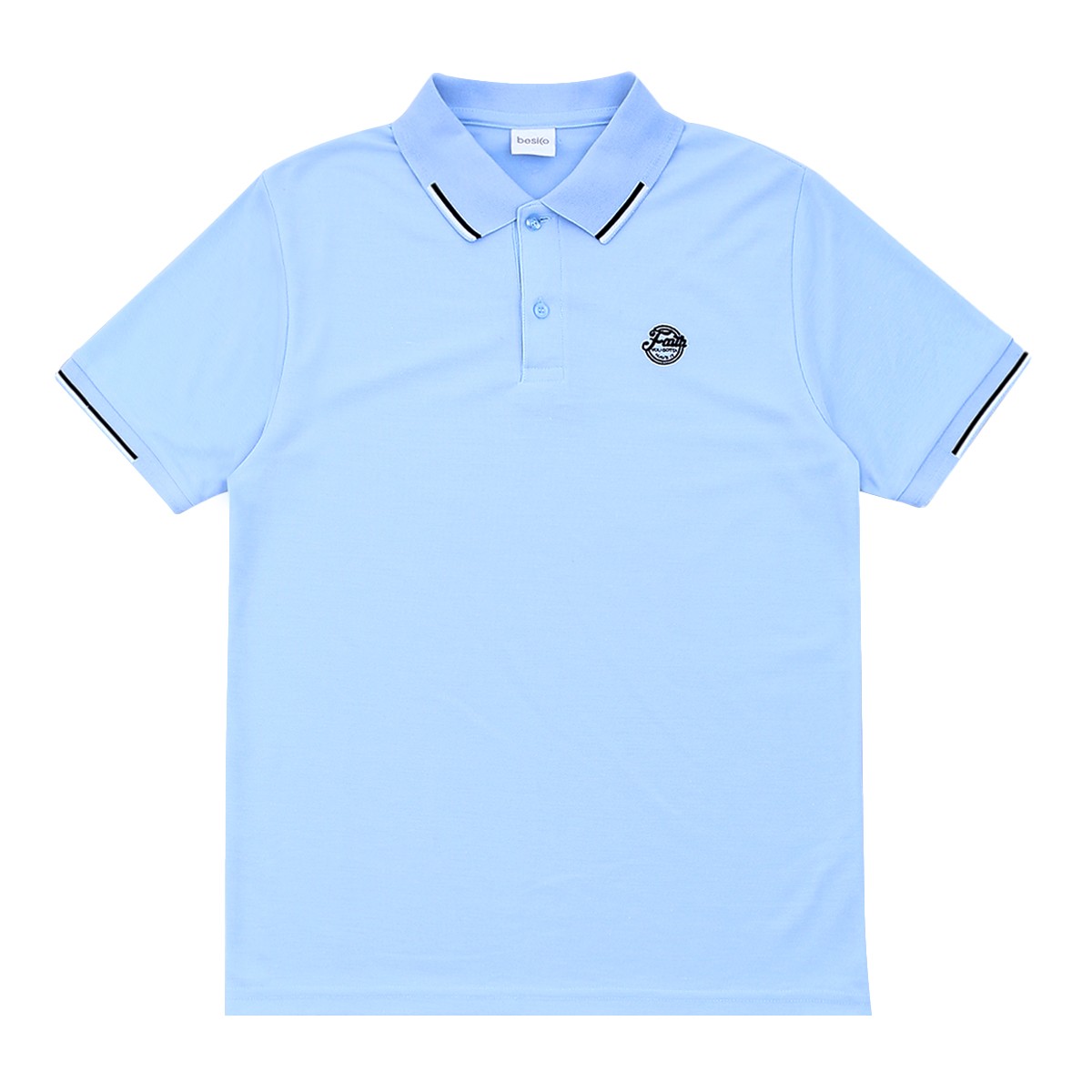 เบสิโค เสื้อโปโลแขนสั้น สำหรับผู้ชาย รุ่น FSWN24Q2MM003