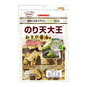 Maruesu Noriten Doio Wasabi Soy Sauce Seaweed 91g.