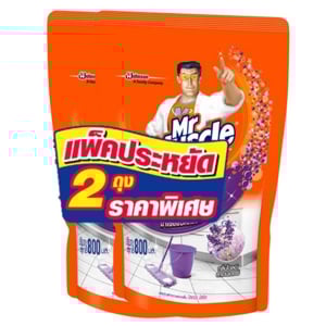 มิสเตอร์มัสเซิล ผลิตภัณฑ์ทำความสะอาดพื้น กลิ่นไวลด์ ลาเวนเดอร์ 800 มล. แพ็คคู่_thumbnail