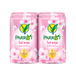PARROT Botanicals Bar Soap White Sakura