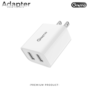 กิซโม ชุดหัวชาร์จอะแดปเตอร์ 2.4A พร้อมสายชาร์จ USB Type C รุ่น GA-008 ขนาด 1 ม._thumbnail_2