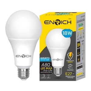 เอ็นริช หลอดไฟ LED 18W รุ่น Eco Life แสงขาว_thumbnail