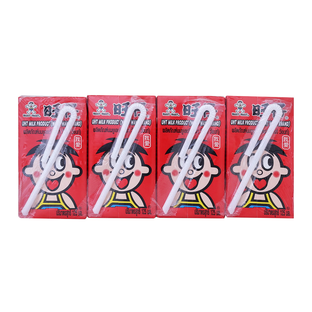 ว้อนท์ ว้อนท์ นมยูเอชที รสดั้งเดิม 125 มล. x 4 ชิ้น_4