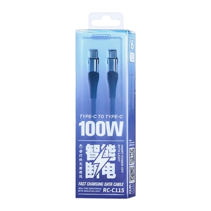 รีแมค สายชาร์จ Type-C to Type-C รุ่น RC-C115 (สินค้าคละสี ไม่สามารถเลือกได้)_thumbnail
