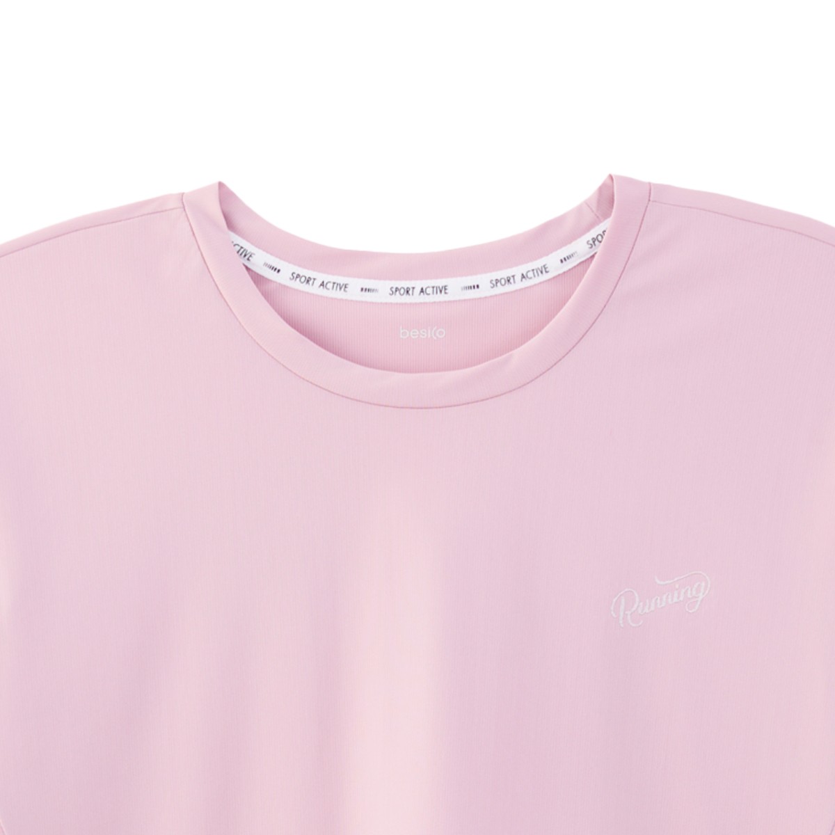 เบสิโค เสื้อกีฬาผู้หญิง สีชมพู_2