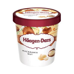 Haagen Dazs Ice Cream Macadamia 392g.