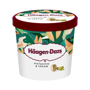 Haagen Dazs Pistachio and Cream Ice Cream 325g.