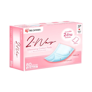 ไอริส สำลีแผ่นเช็ดผิวหน้าทูเวย์ 80 แผ่น_thumbnail_1