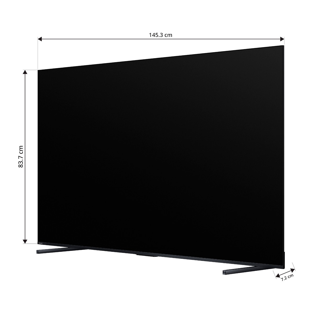 ไฮเซ่นส์ สมาร์ททีวี QLED 4K VIDAA รุ่น 65Q6Q ขนาด 65 นิ้ว สีดำ_3