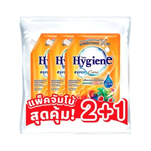 Hygiene Expert Care Concentrate Fabric Softener Happy Sunshine  1000ml. Pack 3
