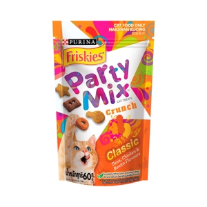 Friskies Party Mix Cat Treats Crusch Classic 60g.