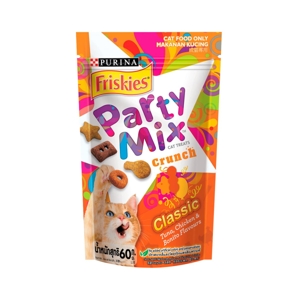 FRISKIES Party Mix Cat Snack Classic Flavor 60 g.