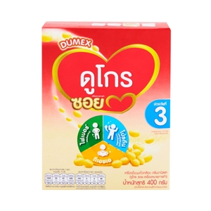 DUMEX Dugro Vanilla Flavoured Soy Milk Beverage Formula 3 400 g.