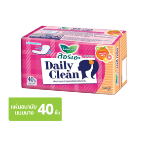 Laurier Panty Liners Daily Active Happy Fruity 40pcs.