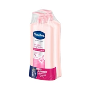 Vaseline Healthy Bright UV Lightening Lotion 300ml. Pack 2