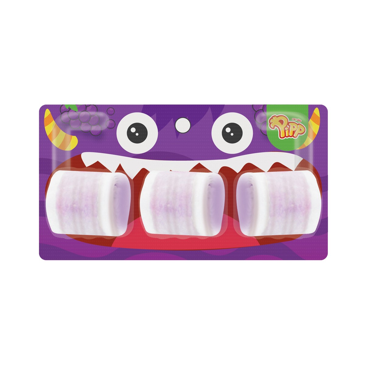 พิพ กัมมี่โรล รสองุ่น 21 ก.