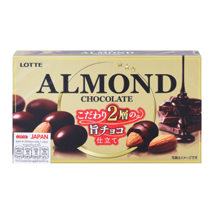 Lotte Almond Chocolate 86g.