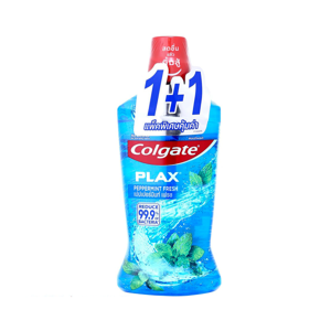 Colgate Plax Pepper Mint Fresh Mouthwash 750ml. Pack 2