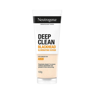 Neutrogena Deep Clean Facail Foam Blackhead Eliminating Daily Scrub 100g.