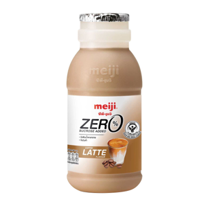 ซีพี-เมจิ นมพาสเจอร์ไรส์ รสกาแฟลาเต้ สูตรไม่เติมน้ำตาลทราย 200 มล._thumbnail