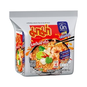 Mama Shrimp Tom Yum 95g X4