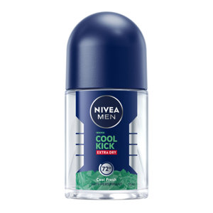 Nivea Men Cool Kick Extra Dry Cool Fresh Roll On 25ml.