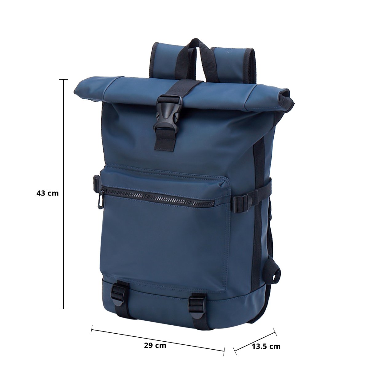 เบสิโค กระเป๋าเป้สะพายหลัง รุ่น GT067 สีน้ำเงิน_3