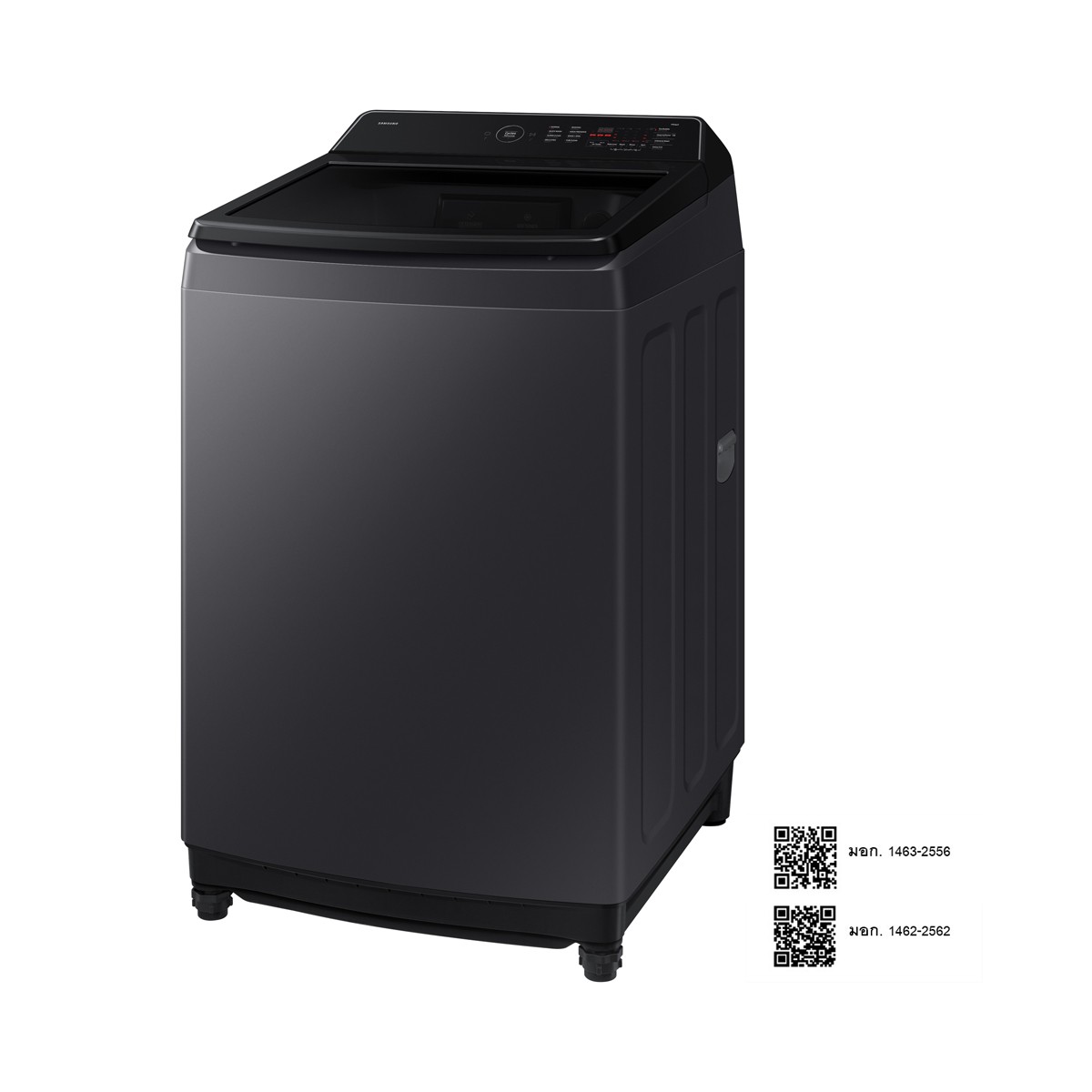 ซัมซุง เครื่องซักผ้าฝาบน รุ่น WA40F19E7CST ขนาด 19 กก. สีดำ_1