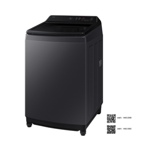 ซัมซุง เครื่องซักผ้าฝาบน รุ่น WA40F19E7CST ขนาด 19 กก. สีดำ_thumbnail_1