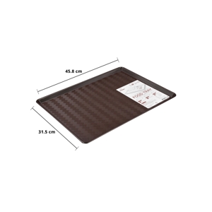 คีย์เวย์ ถาดเสิร์ฟอาหาร ขนาด 31.5 x 45.8 x 1.7 ซม. รุ่น T-6440 สีน้ำตาล_thumbnail_1
