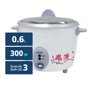 SHARP Rice Cooker No.KSH-D06 Capacity 0.6L Assorted