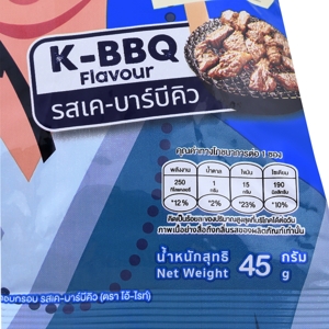 โอ้-ไรท์ เทมเป้ทอดอบกรอบ รสเค-บาร์บีคิว 45 ก._thumbnail_2