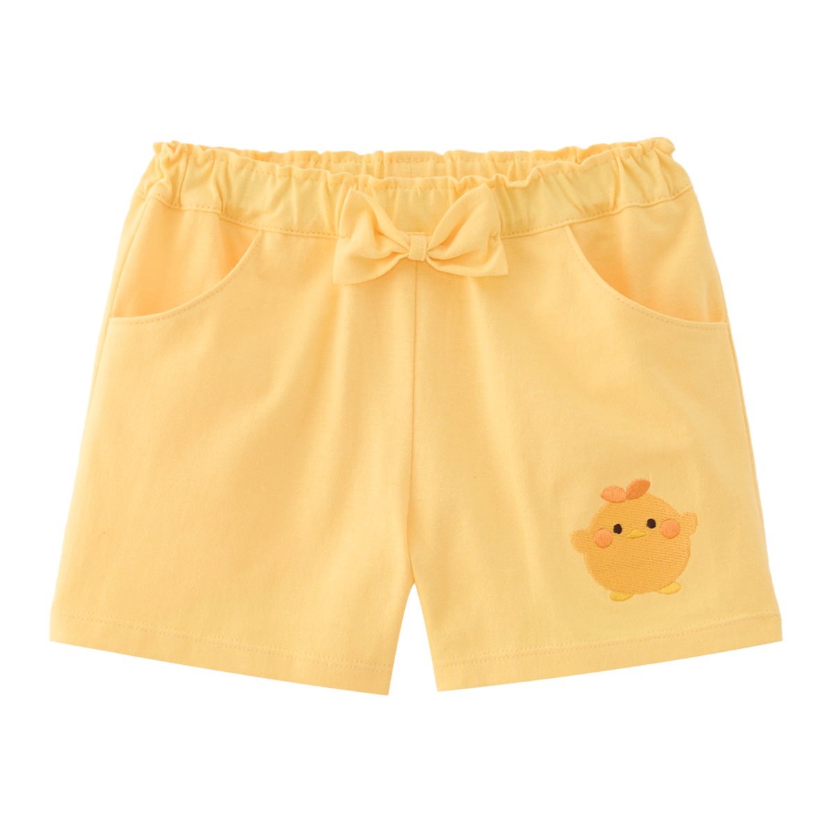 เบสิโค กางเกงขาสั้น สำหรับเด็กผู้หญิง รุ่น BKAS2510TG08 สีเหลือง