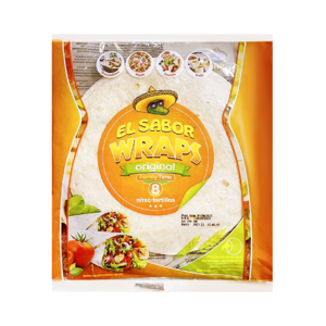 El Sabor Big Wraps Original 20cm 320g.