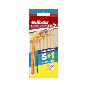 GILLETTE Super Thin Razor Pack 5+1
