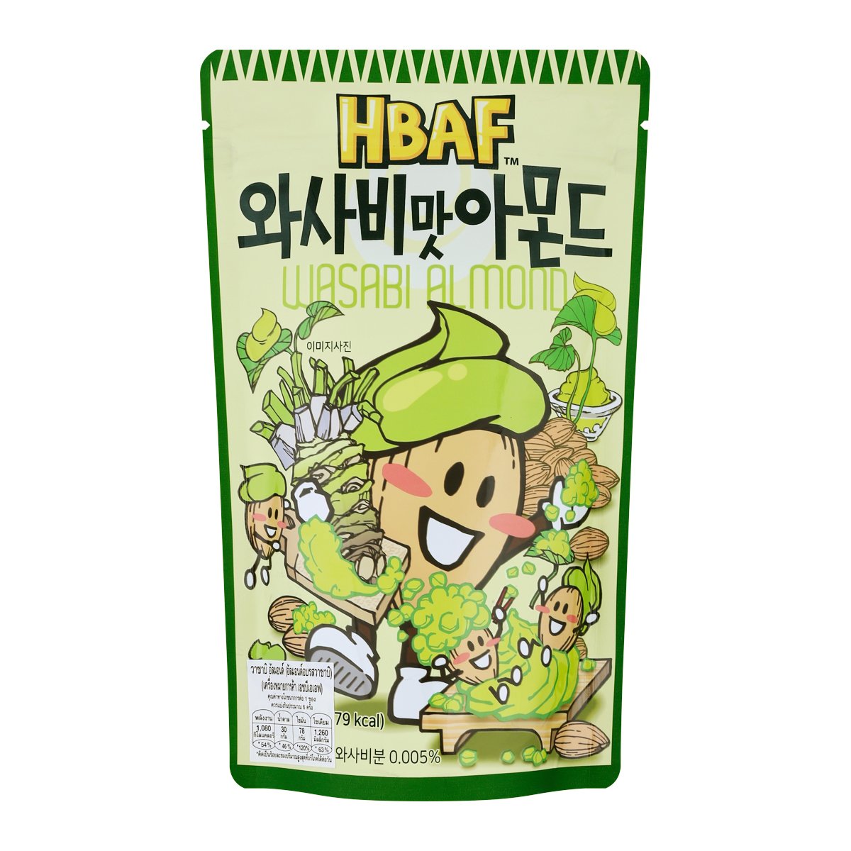 ทอมส์ วาซาบิอัลมอนด์ 190 ก.