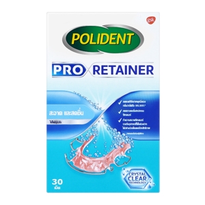Polident Pro Retainer Cleanser Tablets 30pcs.