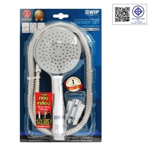 ดับบลิวเอสพี ชุดฝักบัวพร้อมสาย รุ่น WSP-149C สีโครม_thumbnail_1